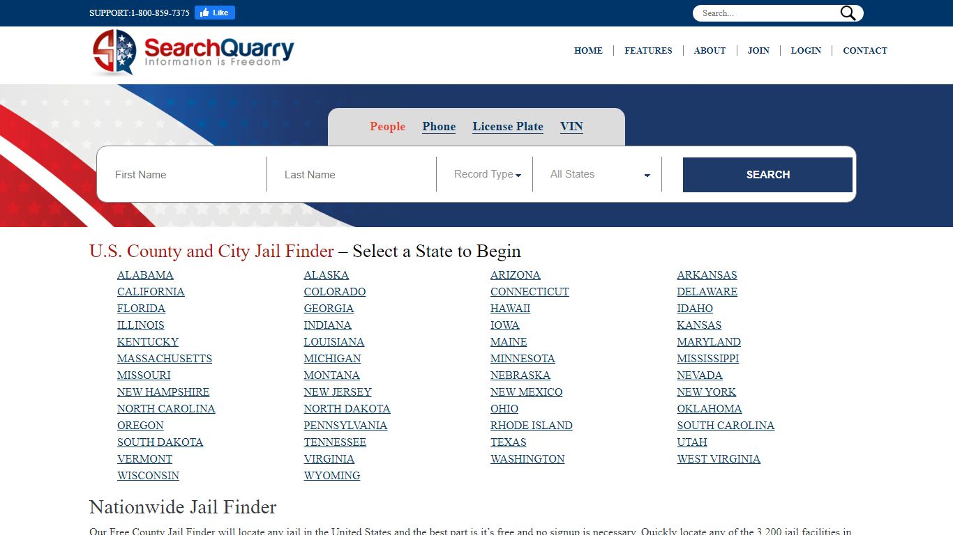 Free Jail Finder - SearchQuarry.com